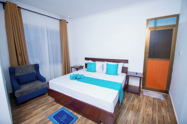 Kamar Eksekutif, balkon, pemandangan gunung | Wi-Fi gratis dan seprai linen