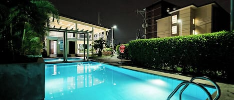 Apartment, 1 Bedroom, City View | Pool | Outdoor pool