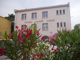 Façade de l’hébergement