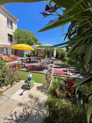 Terrace/patio - Hotel Clair Logis (Argelès-sur-Mer)