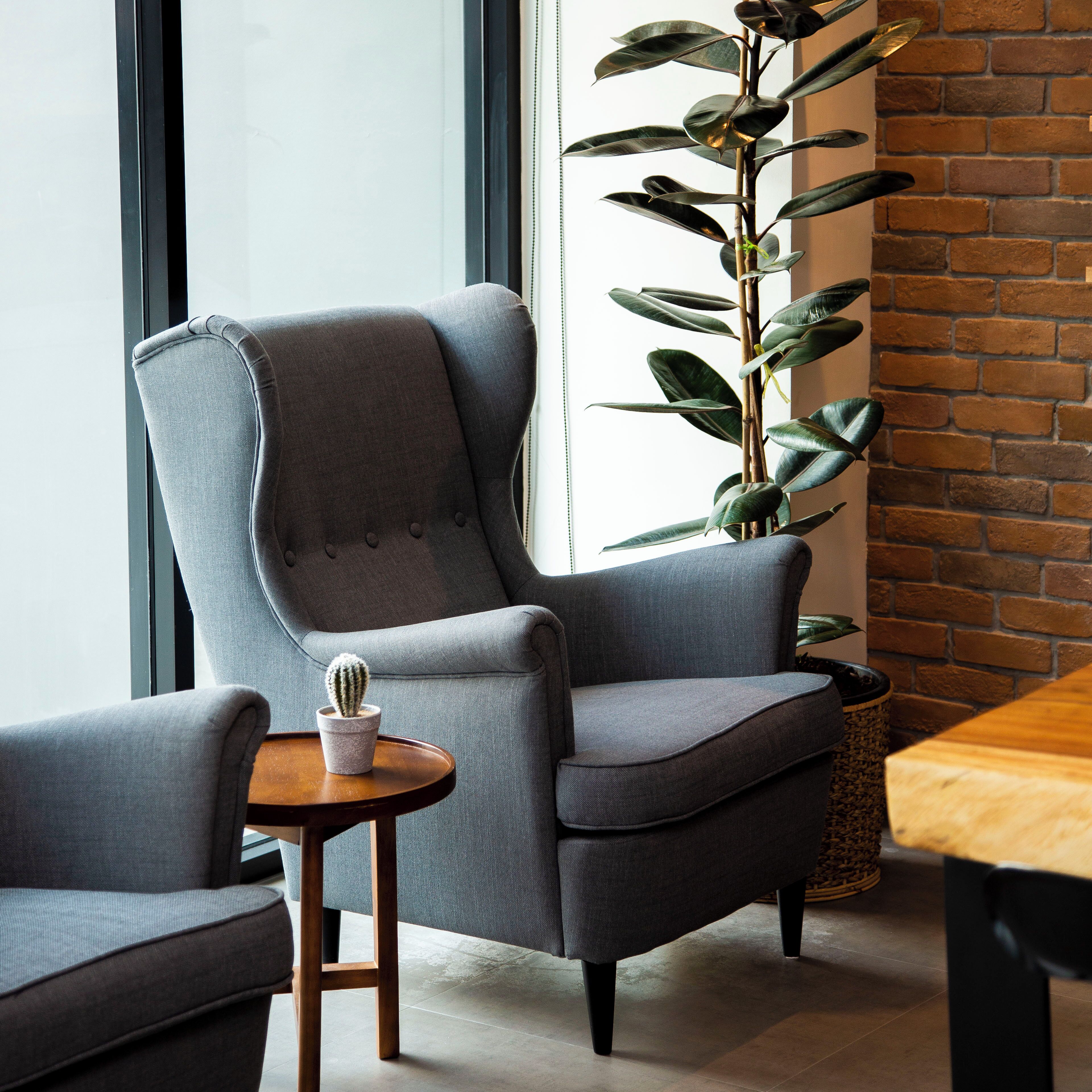 Sala de estar en el lobby