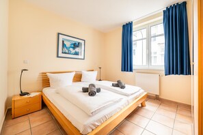 2 sovrum, strykjärn/strykbräda, resesäng och gratis wi-fi