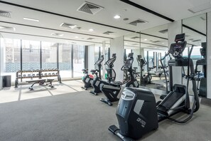 Fitness facility - Stylish Suite Studio In JVC (Dubai)