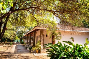 Minibar, desk, laptop workspace, soundproofing