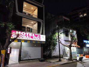 Voorkant van accommodatie