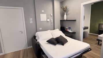 2 chambres, bureau, lit parapluie, Wi-Fi gratuit