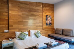 Villa – deluxe, 1 soverom, bassengutsikt | Romfasilitet