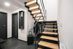 Apartment, 2 Bedrooms, Non Smoking | Desk, laptop workspace, blackout drapes, soundproofing - CORU House (Prague)