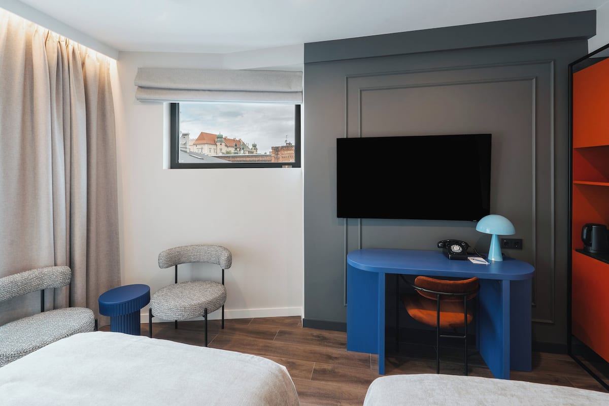 Caja de seguridad en la habitación, cunas gratuitas y wifi gratis