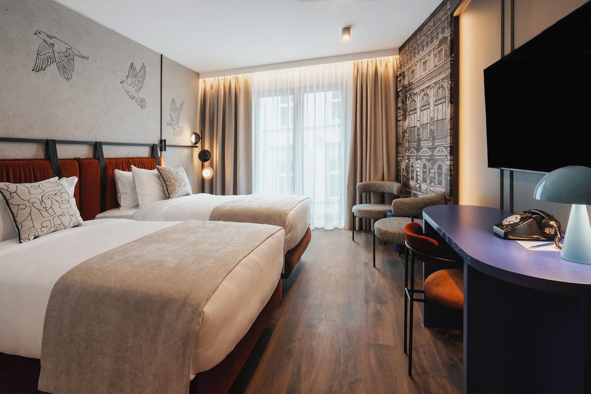 Caja de seguridad en la habitación, cunas gratuitas y wifi gratis