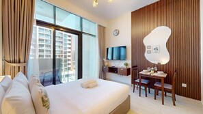 1 Schlafzimmer, Bügeleisen/Bügelbrett, kostenloses WLAN, Bettwäsche