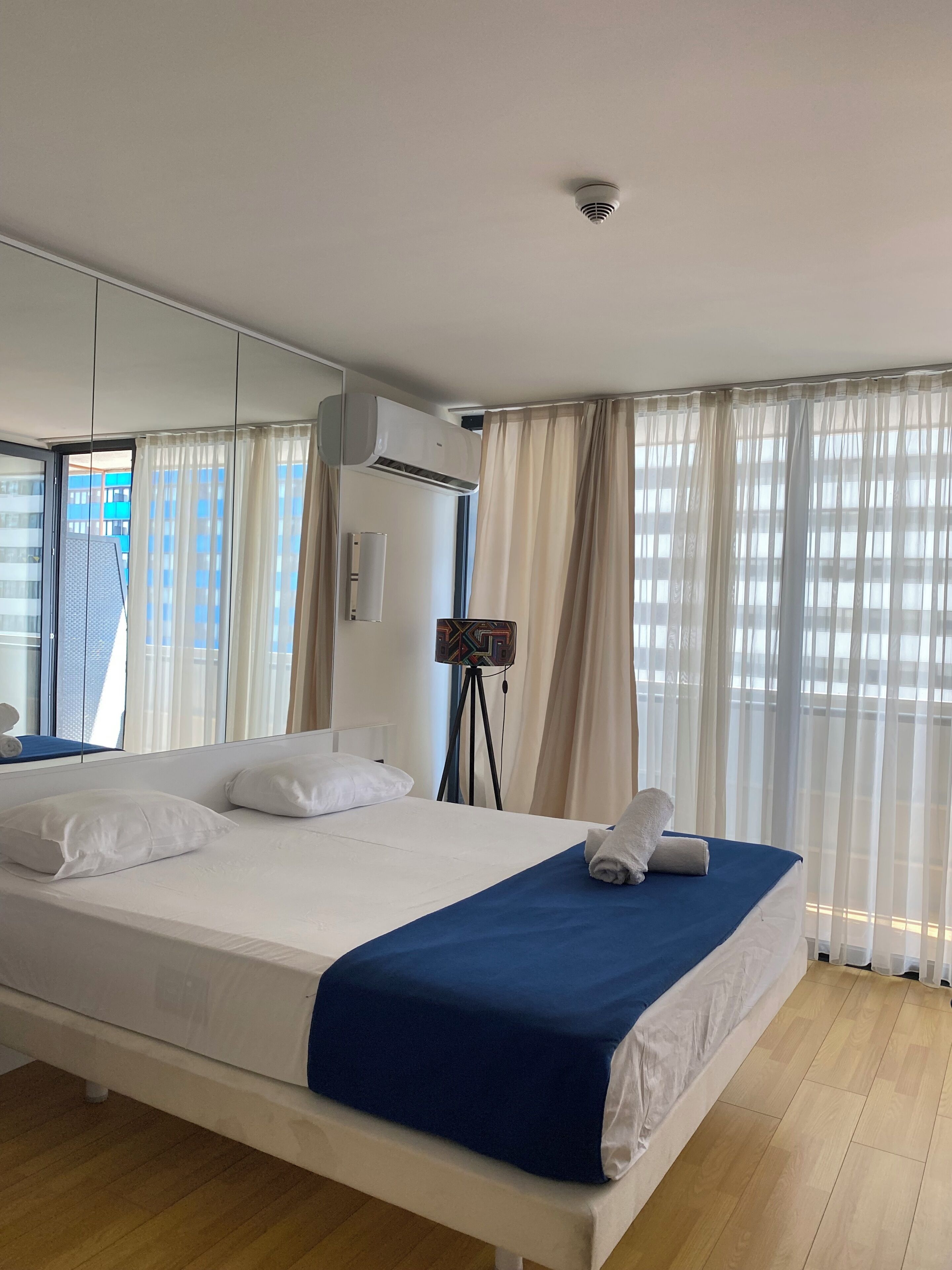 Estudio Deluxe, balcón, vista al mar | Insonorización y wifi gratis 