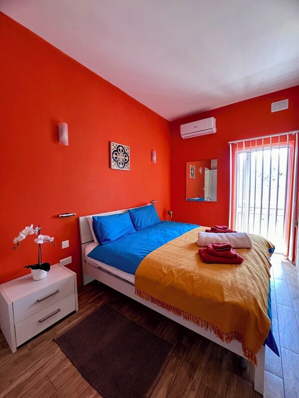 2 bedrooms, iron/ironing board, travel crib, free WiFi