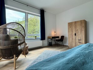 3 chambres, bureau, lit parapluie, Wi-Fi