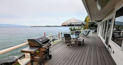 New Listing! Lake Front Retreat on Flathead