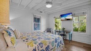 4 habitaciones, escritorio, tabla de planchar con plancha y wifi gratis 