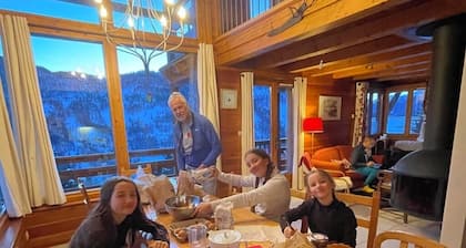 Chalet face aux étoiles