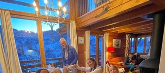 Chalet face aux étoiles