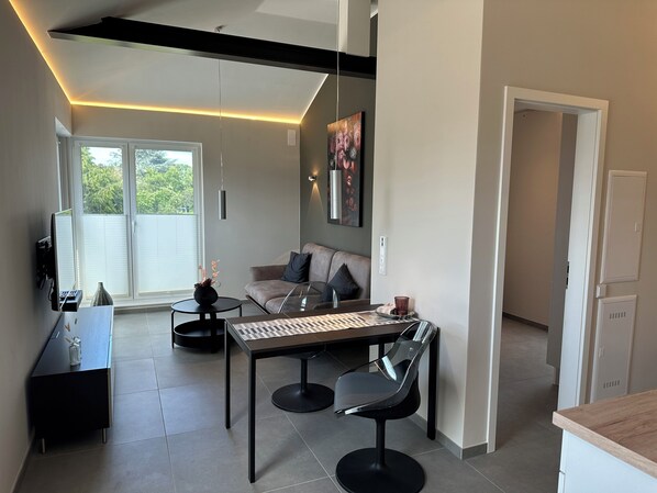 Smart-tv en een stereo