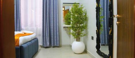 1 Schlafzimmer, Bügeleisen/Bügelbrett, WLAN