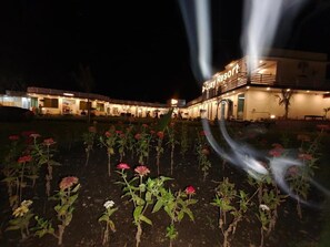 Blick von der Unterkunft