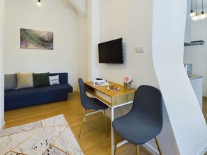 Studio, salle de bains privée | Wi-Fi gratuit, draps fournis