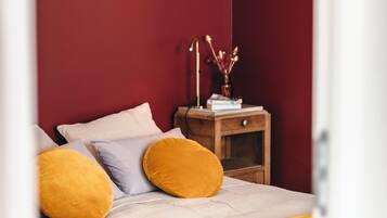 1 soverom, strykejern/-brett, wi-fi (inkludert) og sengetøy