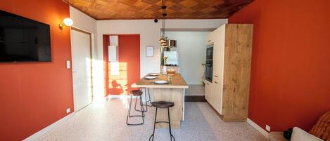 Smart-tv en een stereo