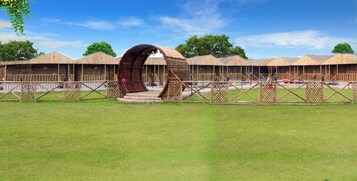 Fachada de la propiedad