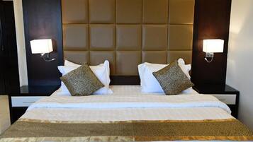 Memory-foam beds, soundproofing, free WiFi, bed sheets