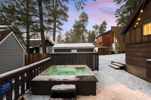 Idromassaggio all'aperto