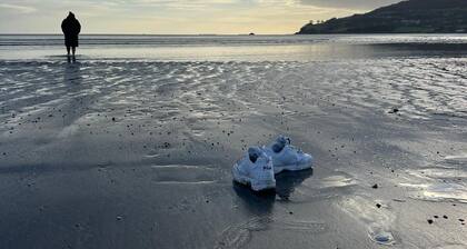 Carnlough cosy 1 bedroom apartment right beside the beach