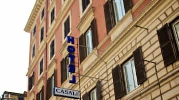 Voorkant van accommodatie