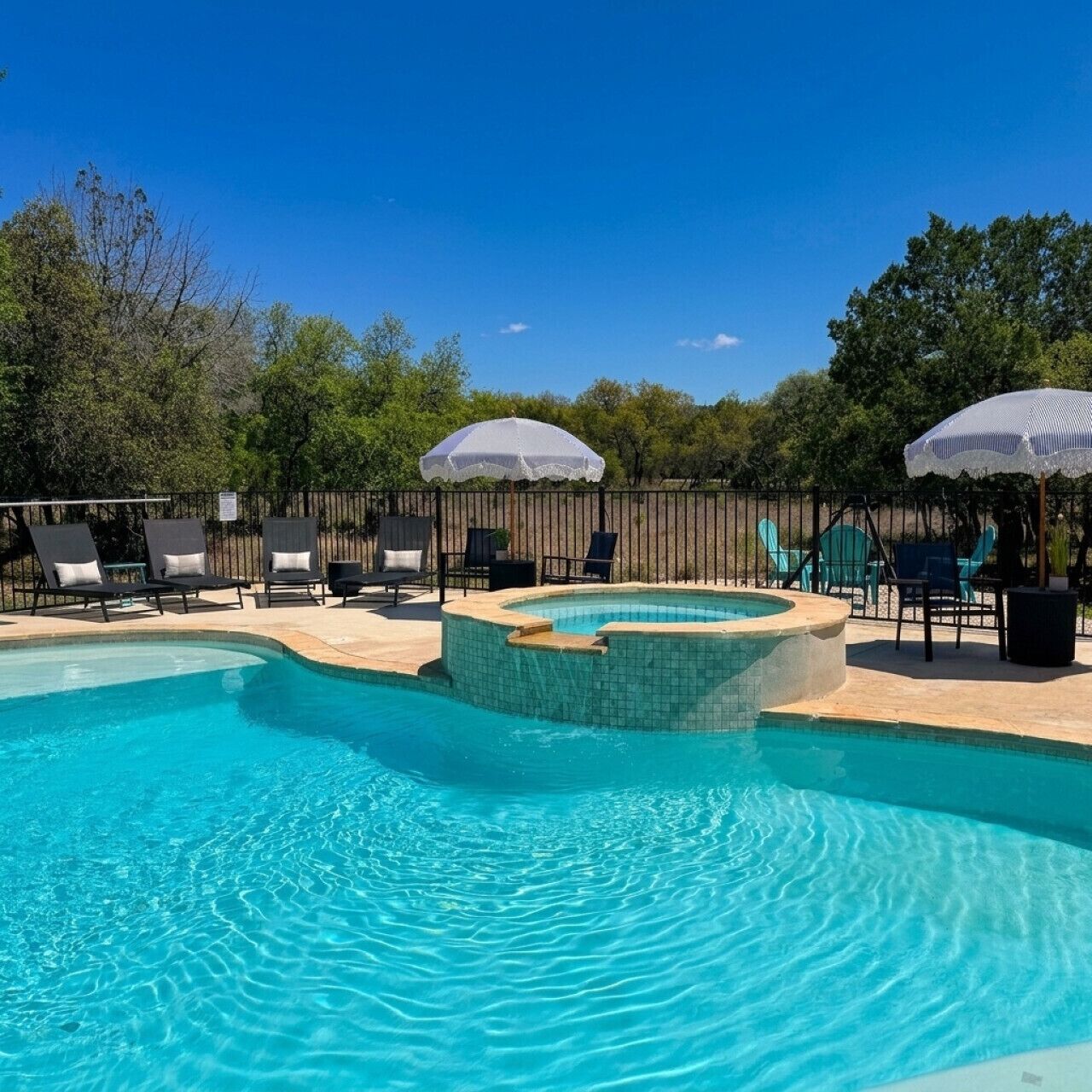 Piscine chauffée