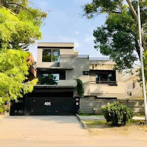 Fassade der Unterkunft