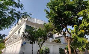 Façade de l’hébergement