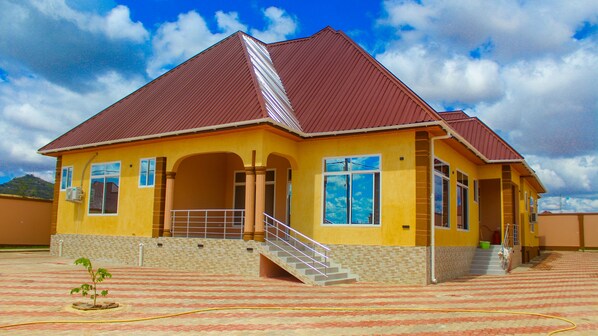 Fassade der Unterkunft