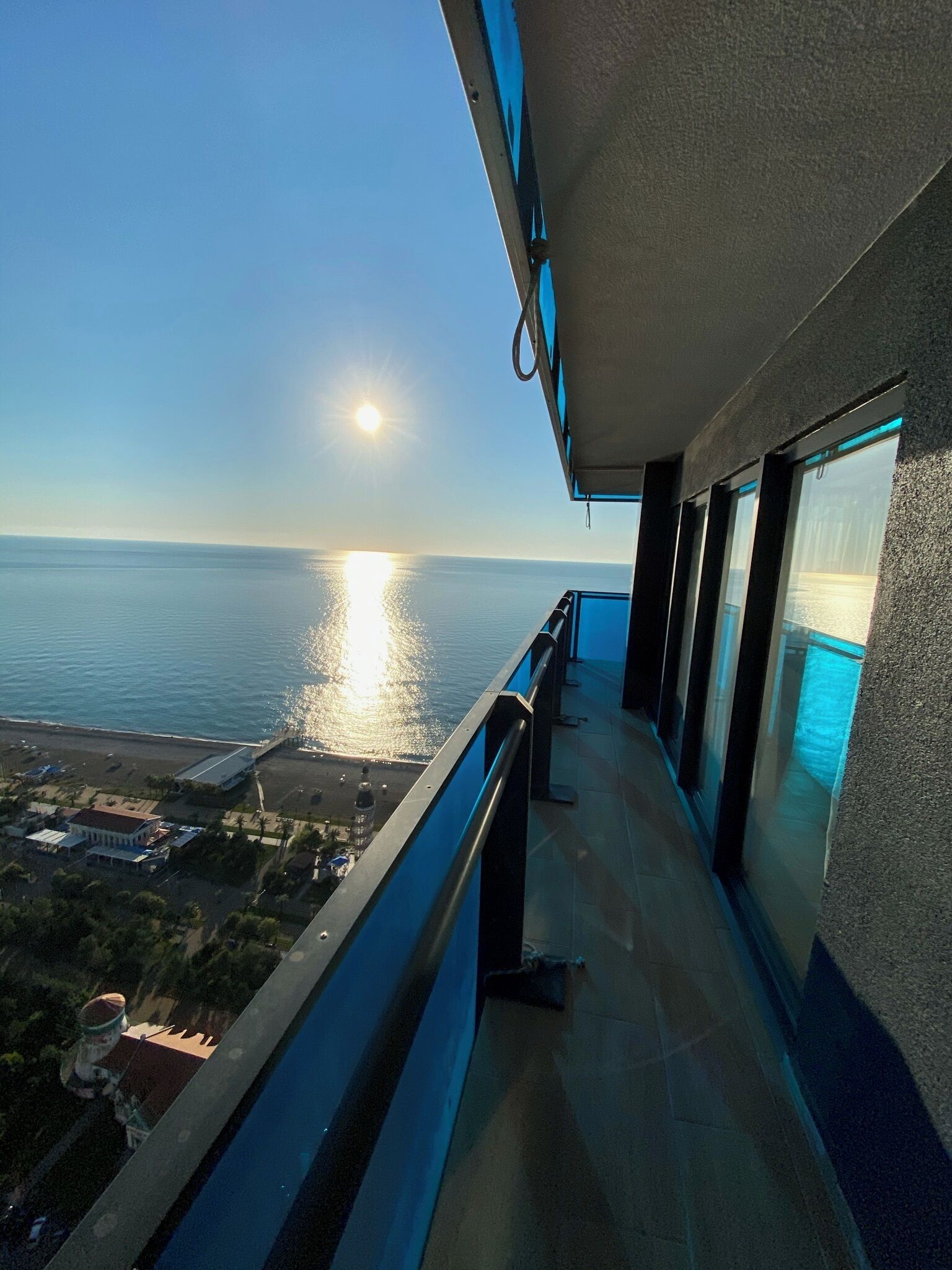 Deluxe Suite, 2 Bedrooms, Balcony, Sea View | Terrace/patio