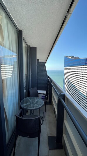 Comfort Quadruple Room, 1 King Bed with Sofa bed, Balcony, Sea View | Exterior