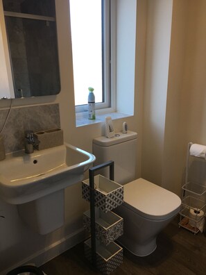 Handdoeken, zeep, toiletpapier