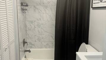 Hair dryer, toilet paper