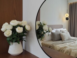 1 habitación, sábanas de algodón egipcio y ropa de cama de alta calidad 