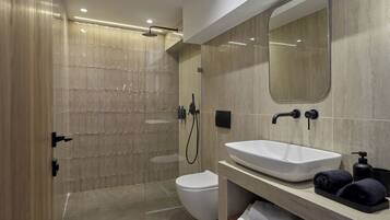 Ducha, artículos de tocador de diseñador, secador de pelo, batas