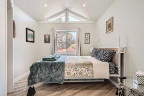 4 bedrooms, iron/ironing board, travel crib, WiFi