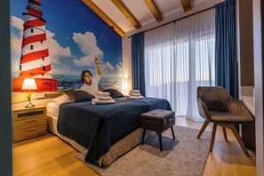 4 slaapkamers, een strijkplank/strijkijzer, gratis wifi, beddengoed