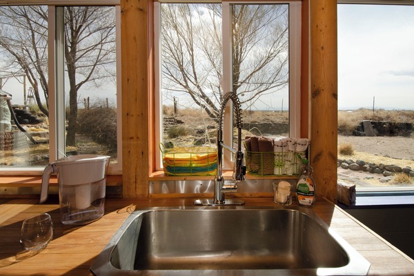 Nestled into a tranquil courtyard, it can be a mesmerizing spot to watch desert life