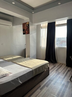 Comfort Twin kamer, uitzicht op heuvels | Lakens van Egyptisch katoen, luxe beddengoed