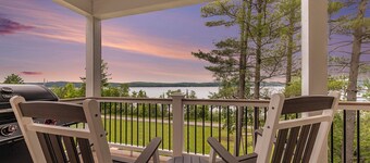 Luxe Lakefront Living on Stunning Crystal Lake in Benzonia, MI