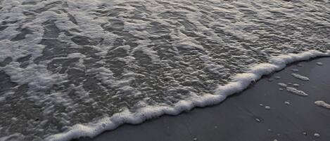 Am Strand, Liegestühle, Strandtücher