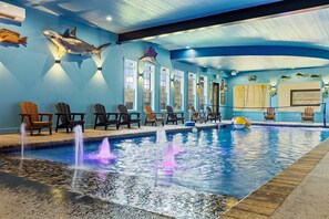 Indoor pool, a heated pool